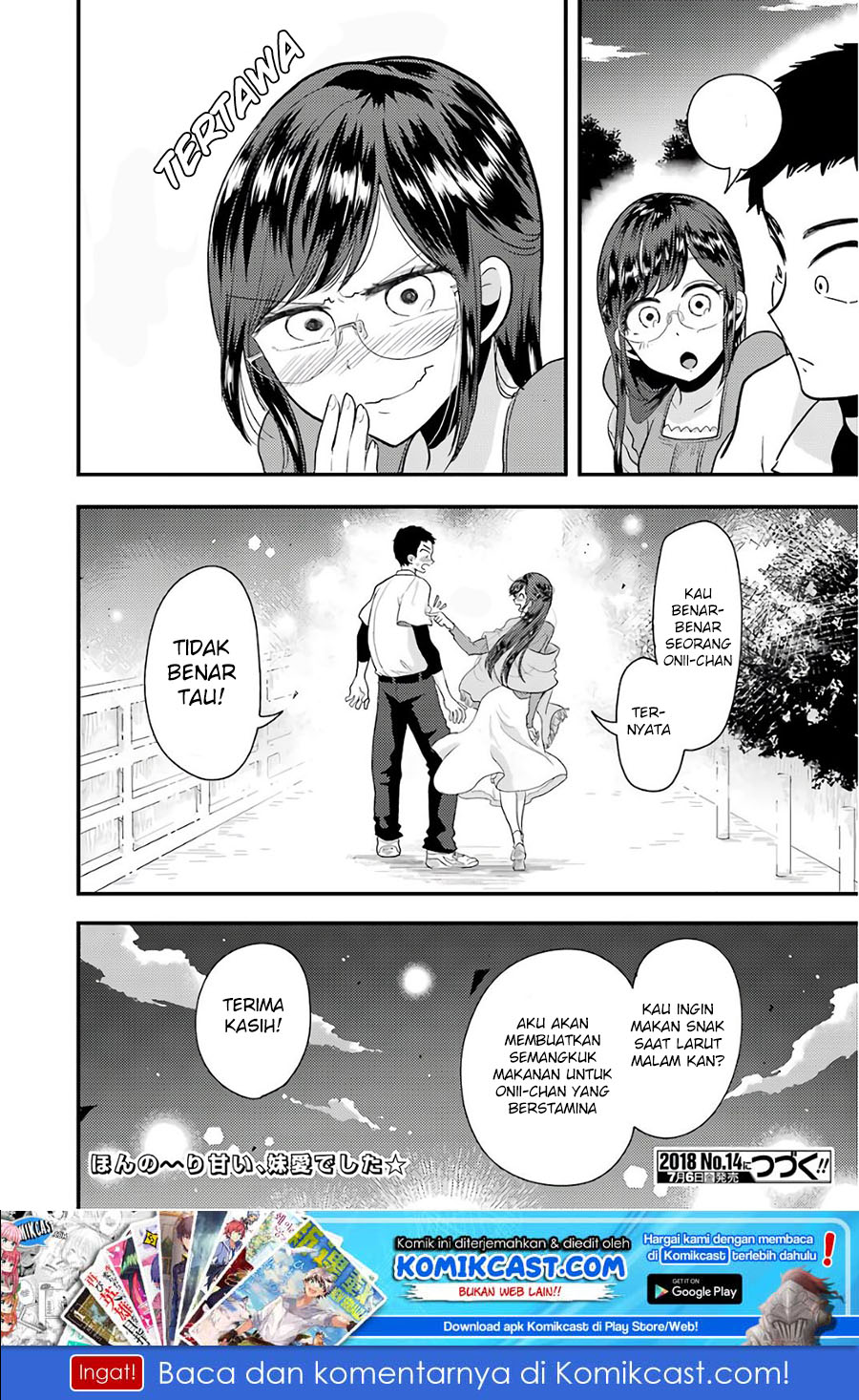 Yakumo-san wa Ezuke ga Shitai. Chapter 41 Bahasa Indonesia